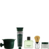 Набір для гоління Proraso Classic Shaving Set Metal 5 в 1 — помазок виготовлений з натурального ворсу зі щетини кабана —