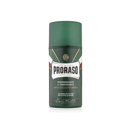 Піна для гоління Proraso Shaving Refresh Eucalyptus 300ml — з екстрактом евкаліпта та ментолу, для всіх типів шкіри — упаковка