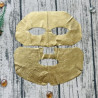 Трьохшарова тканинна маска Jmsolution Prime Gold Premium Foil Mask 35 ml — для усунення ознак втоми, фото 6 — фото 6
