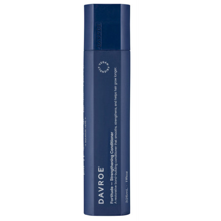 Кондиціонер Davroe Fortitude Strengthening 325ml — для зміцнення волосся, з екстрактом кипарису та дикого апельсина, блакитна