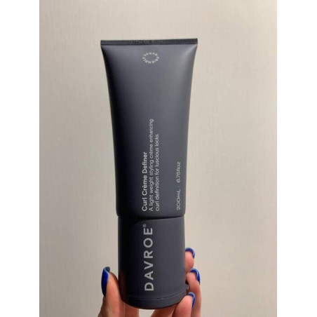 Крем для хвилястого волосся Davroe Curl Creme Definer 200ml — зберігання форми, зволоження, соняшникова олія — вигляд товару