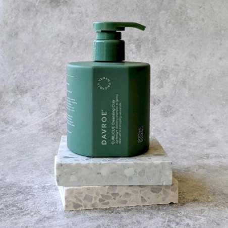 Шампунь для хвилястого волосся Davroe Curlicue Cleansing Clay 300ml — запобігання сплутуванню, живильна дія, екстракт сливи —