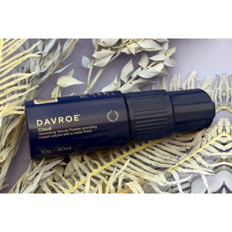Davroe Cloud Texture Powder 8gr — пудра для моделювання зачіски, додає об'єм тонкому волоссю, невагомий порошок без ефекту