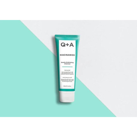 Q+A Niacinamide Gentle Exfoliating Cleanser 125ml — очищувальний гель для комбінованої, жирної та проблемної шкіри, ніацинамід