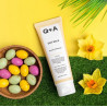 Q+A Oat Milk Cream Cleanser 125ml — веганський гель кремової текстури для обличчя, вівсяне молоко та олія мигдалю, м'яко очищує