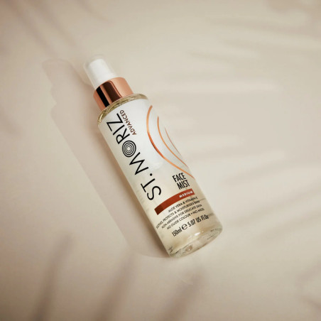 Автобронзант-спрей St. Moriz Advanced Face Mist 150ml — дигідроксіацетон забезпечує ефект засмаги, розгладжує шкіру,