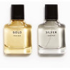 ZARA MAN SILVER 30 ml + MAN GOLD 30 ml — квіткові аромати, ноти лимона та пачулі, для чоловіків — упаковка