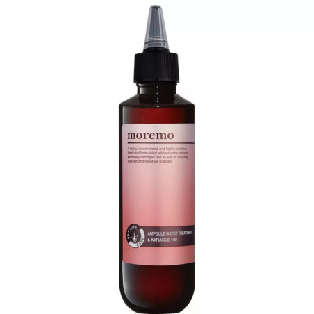 Moremo Ampule Water Treatment Miracle 100 200ml — маска-філер проти випадіння, L-ментол, для всіх типів волосся — упаковка
