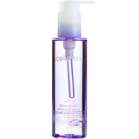 Celimax Derma Nature Fresh Blackhead Jojoba 150ml — гідрофільна олія, масло жожоба, для зняття макіяжу — упаковка