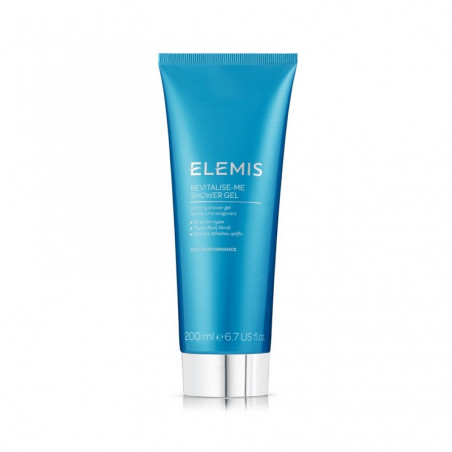 Освіжаючий гель для душу ELEMIS Revitalise-Me 200ml — з оліями чебрецю, базиліка, неролі, мандарина та лайма — вигляд товару