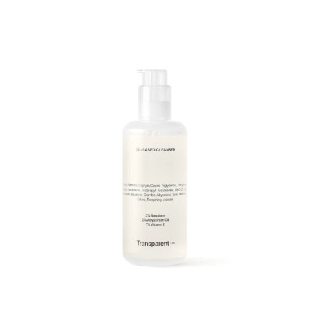 Transparent Lab Oil-Based Cleanser олія 200ml — гідрофільна олія для зняття макіяжу зі скваланом, абіссинською олією та