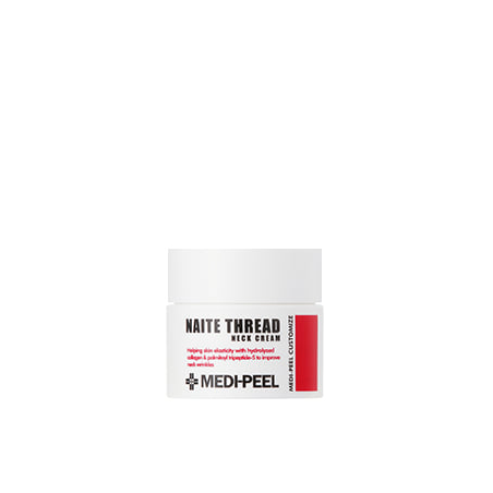Medi-Peel Naite Thread Neck Cream 10g — антивіковий догляд для шиї, пептидний комплекс, підвищення пружності — вигляд товару