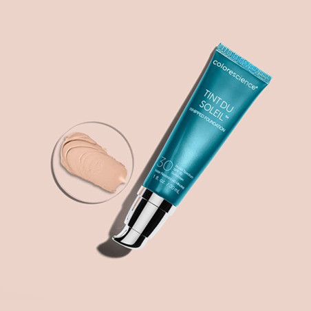 Colorescience Tint Du Soleil Light SPF 30 30ml — кераміди, молочні ліпіди, пептиди, зволоження та живлення — вигляд товару