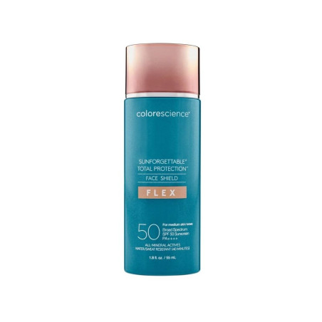Colorescience Sunforgettable Face Shield Flex SPF 50 Medium 55ml — зволоження, захист від факторів навколишнього середовища,