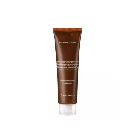 Transparent Lab Gentle Acid Cleanser 150ml — очищувальний гель з гліколевою та мигдальною кислотами, ромашковою водою, глибоке