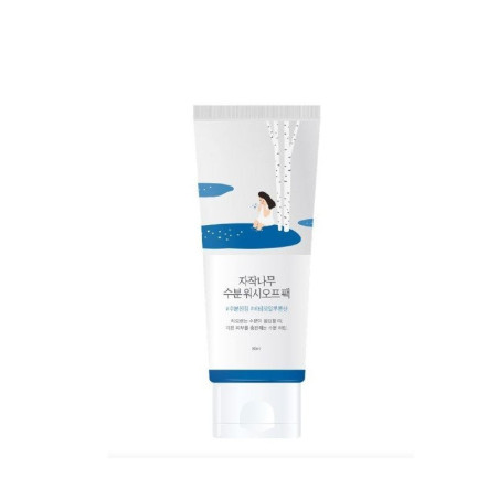 Round Lab Birch Juice Moisturizing Wash Off 80ml — зволожувальна змивна маска з березовим соком, гіалуроновою кислотою,