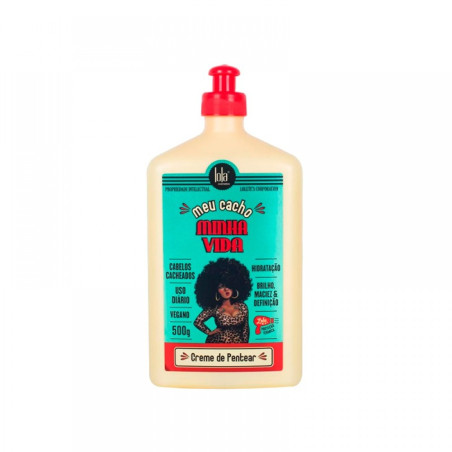 Lola Cosmetics Meu Cacho Minha Vida Creme de Pentear 500ml — незмивний крем для кучерявого волосся з оліями кіноа, патуа,