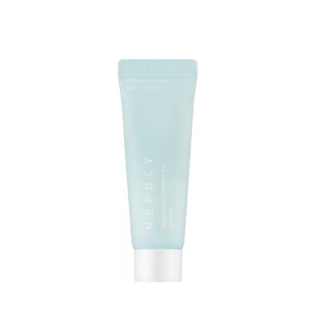 Зволожуючий сонцезахисний крем Needly Vegan Mild Moisture SPF 50+ PA++++ 10ml — захист від УФ-випромінювання, зволоження —