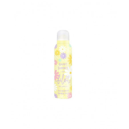 Пінка для душу Bilou Happy Summer Shower Foam 200 ml — інтенсивне зволоження, делікатне очищення та пом'якшення шкіри, для всіх