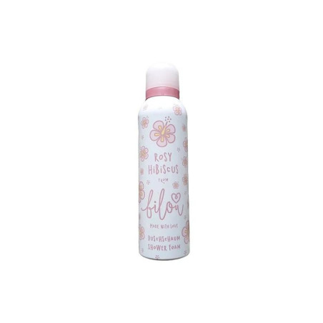 Пінка для душу Bilou Rosy Hibiscus Shower Foam 200 ml — інтенсивне зволоження, делікатне очищення та пом'якшення шкіри, для