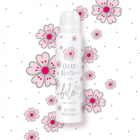 Пінка для душу Bilou Cherry Blossom Shower Foam 200 ml — очищення шкіри без сушіння, зволоження та позитивний настрій, для всіх