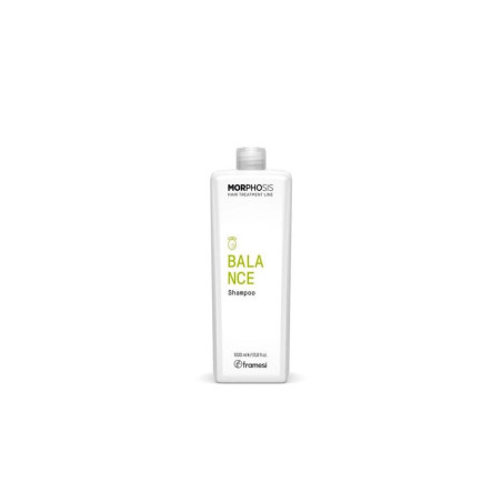 Шампунь для жирної шкіри голови Framesi Morphosis Balance Shampoo 1000ml — регулює роботу сальних залоз, зволожує та тонізує, з