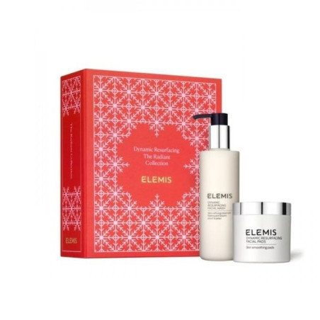 ELEMIS Dynamic Resurfacing: The Radiant Collection: очищувач 200мл, пади 60шт, відшаровує ороговілі клітини, пом'якшує, ніжне