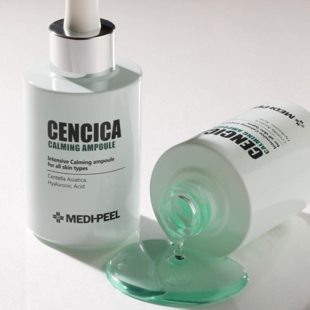 Medi-Peel Cencica Calming Ampoule 100ml — висококонцентрована заспокійлива сироватка з центеллою, для чутливої шкіри, боротьба