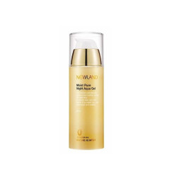 Відновлюючий гель Newland All Nature Moist Pure Night Aqua Gel 95ml — з оліями та мінералами, тривале зволоження та стимуляція