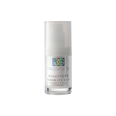 Крем для шкіри навколо очей та губ Dr. Grandel Beautygen Renew Eye Lip 15ml — вітамін Е, пептиди, АНА та молочна кислоти —