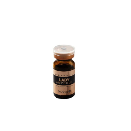 Dr. Scalp Lady Ampoule 10×7ml — фітоестрогени, дифузне випадіння у жінок, потужне живлення волосяного фолікула, для всіх типів
