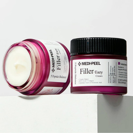 Зміцнювальний крем-філер від зморшок Medi-Peel Filler Eazy Cream з пептидами, EGF, 5 видами гіалуронової к-ти, колагеном 50ml —