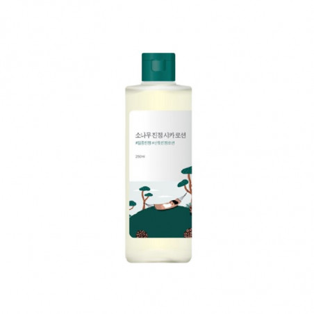Round Lab Pine Calming Cica Lotion 250ml — заспокійливий лосьйон для чутливої шкіри, екстракт голок сосни, глікопротеїн,