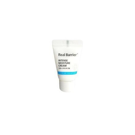 Real Barrier Intense Moisture Cream 10ml — зволожуючий крем для сухої та чутливої шкіри, мадекасосид, сквалан, олія ромашки —