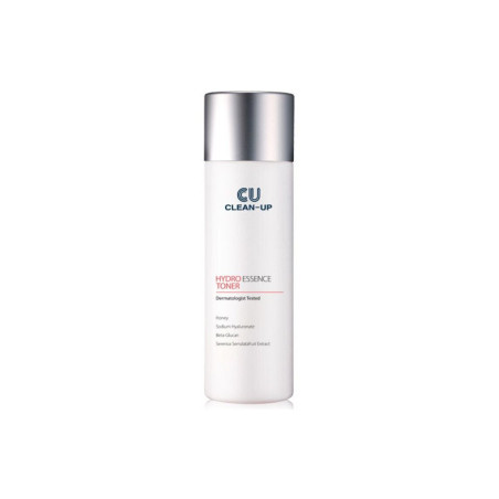CU SKIN Clean-Up Hydro Essence Toner 200ml — усуває стягнутість та зневоднення, відновлює pH-баланс, підсилює захисні функції —