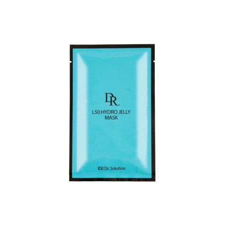 CU SKIN Dr Solution L50 Hydro Jelly Mask 20ml — маска для зняття почервоніння, покращення мікроциркуляції, зволоження — фото N