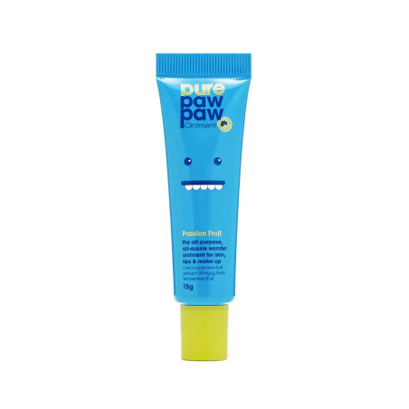 Універсальний відновлюючий бальзам для губ Pure Paw Paw Ointment Passion Fruit 15g — з екстрактом папаї, аромат маракуї,