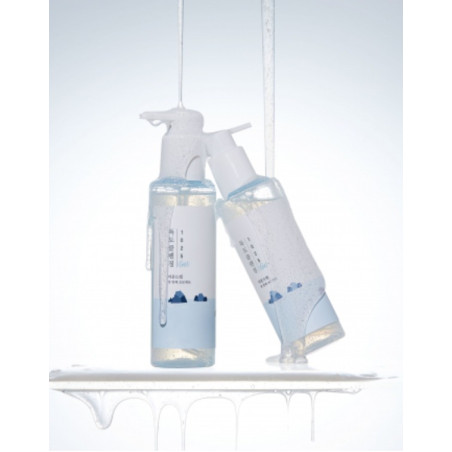 Очищувальний гель Round Lab 1025 Dokdo Cleansing Gel 150ml — глибоке очищення, відновлення бар'єру, виравнювання тону — текстура