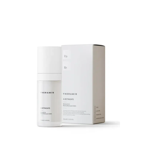 Theramid A-Retinoate сироватка 30ml — запобігання ознакам старіння, зволоження, підвищення пружності — вигляд товару