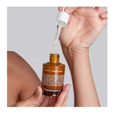 Transparent Lab Protect + Correct сироватка 30ml — зміцнення шкірного бар'єру, захист від навколишнього середовища — вигляд