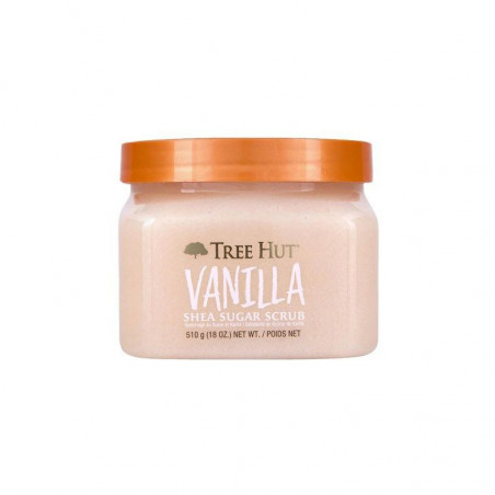 Tree Hut Vanilla Sugar Scrab скраб 510g — цукор, олія Ши, екстракт ванілі, відлущення — упаковка