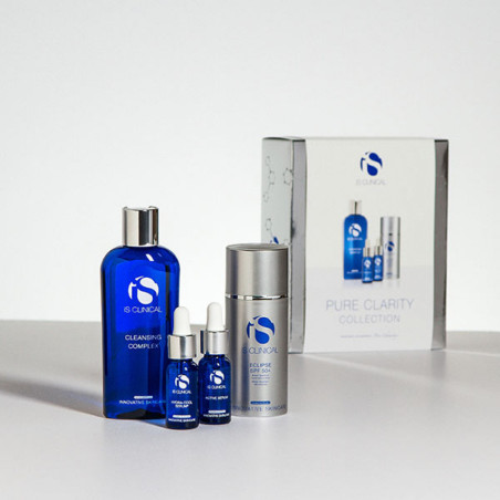 IS CLINICAL Pure Clarity Collection набір — запобігання акне, зменшення пор, покращення кольору шкіри — вигляд товару