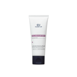 CU SKIN Clean Up Collagen Sleep Mask колагенова нічна маска 70g — L-Collagen, гіалуронова кислота, гідролізований еластин —