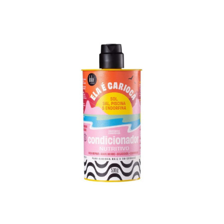 Поживний кондиціонер для волосся Lola Cosmetics Ela E Carioca Condicionador з настоєм мате, центелою та бісабололом, 500 ml