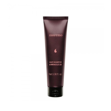 Відновлювальний шампунь Moremo Hair Shampoo Miracle 2X з трипептидом міді-1, ірландським мохом, протеїнами та HP-DCC, 100 мл