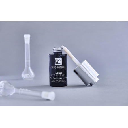 Анти-вікова сироватка для обличчя та очей Dr. Grandel High Excellence Serum з ретинолом, ніацинамідом і пептидами кіноа, 30 мл