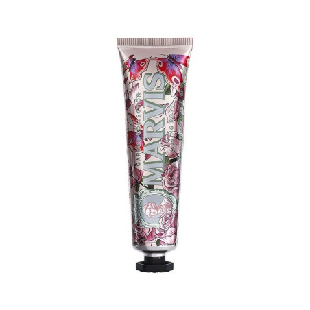 Професійна зубна паста з ароматом болгарської троянди та мяти Marvis Garden Collection Kissing Rose 75ml — фото 1