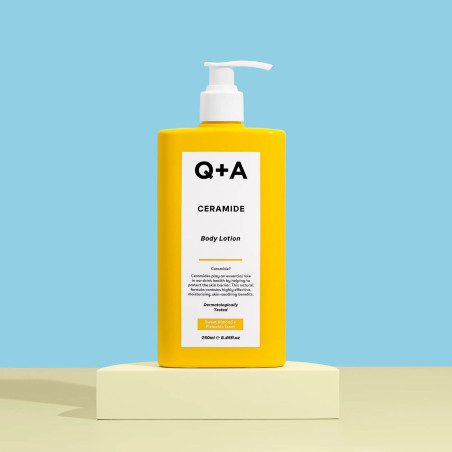 Зволожувальний лосьйон для тіла Q+A Ceramide Body Lotion з керамідами, гліцерином, скваланом, з ароматом ананасу 250 ml — фото 2