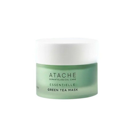 Відновлювальна заспокійлива маска Atache Essentielle Reafirming Mask Green Tea з зеленим чаєм, соєвими протеїнами, цинку 50 мл
