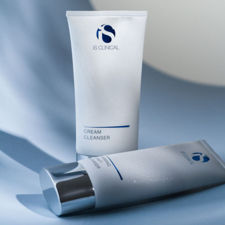 Зволожувальний крем-очищувач для обличчя IS CLINICAL Cream Cleanser з сафлоровою, кокосовою оліями, гліцерином, скваланом 120